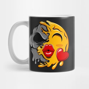 Kiss Zombie Emoji Mug